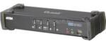 ATEN 4 portos KVM switch, (billentyűzet, video, egér) elosztó, és USB 2.0 Hub CS1764A-AT-G (CS1764A-AT-G) (CS1764A-AT-G)
