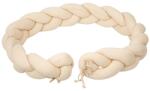 Bimbidreams Protecție împletită pentru pătuț Bimbidreams - Basics, 200 cm, Ivory (8435629203174)