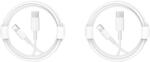 quandes Set 2 Buc, cablu de date Fast Charge USB-C-Lightning 1M, compatibil cu iPhone 12 / 12 Pro / 12 mini, 11pro, 11pro max