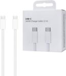  Cablu de date USB-C la USB-C 2m 240W Alb