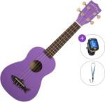 Kala Makala Shark Basic SET Purple Szoprán ukulele