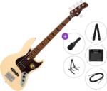 SIRE Marcus Miller V5 Alder-5 Premium SET Vintage White Elektromos basszusgitár