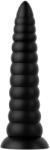 BUTTR Caterpiller - butt plug anal gigantic (negru) - 29 cm (8719934037625)