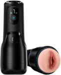 OTOUCH Airturn 4 - masturbator automat cu aspirație și vibrații (negru) (4897127060798)