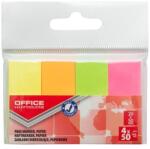 OFFICE products Semne de carte autoadezive pentru produse de birou 20x50mm neon 4x50 coli