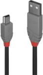 Lindy Cablu Lindy 3m USB 2.0 Type A to Mini B (LY-36724) - typec