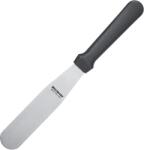 TYPEC Spatulă profesională dreaptă și flexibilă pentru patiserie și bucătărie Westmark Master Line, 3 x 14 cm (lungime totală 26 cm), inox și plastic, Negru/Argintiu
