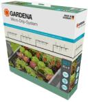 GARDENA Micro-Drip-System Csepegtető Öntözőrendszer Szett Magaságyáshoz/Ágyáshoz (35 növény) - Starter szett, vízspóroló, azonnal használható (13455-20) (13455-20)