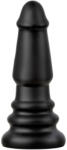 BUTTR Tactical II - óriás anál plug (fekete) - 26 cm - vagyaim
