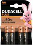 Duracell Plus LR6 AA alkáli ceruzaelem MN1500 4db/csomag (ár/csomag)
