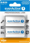everActive D 9000mAh Professional akku 2db/csomag (ár/csomag) ready to use