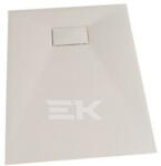 Sanotechnik - SMC 80/120 aszimmetrikus zuhanytálca, fehér (1280W)