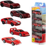 Mattel Hot Wheels kisautók 5 darabos szett - Ferrari (JLN12) - jatekbirodalom