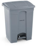 Amerbox Hendi Pedálos hulladékgyűjtő tartály, AmerBox, 68L, Világos szürke, 490x410x(H)660mm (691151)