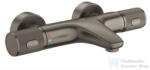 GROHE Precision Feel termosztátos kádtöltő csaptelep, Brushed Hard Graphite 34788AL0 (34788AL0)