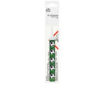 GoDan Artificii pentru Tort model Fotbal 12 cm Verde GD2629 Artificii petrecere (GD2629)