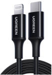 UGREEN Cablu UGREEN USB-C la Lightning 2 m incarcare rapida Negru UG-60752 iPhone cabluri de date (UG-60752)