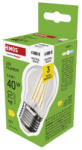EMOS LED izzó Filament Mini Globe, E27, 3, 4 W (40 W), 470 lm, Természetes fehér, 4000K, 230V, CRI>80, EMOS, ZF6D23 (ZF6D23)