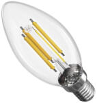 EMOS LED izzó Filament gyertya, E14, 5, 9 W (60 W), 806 lm, Természetes fehér, 4000K, 230V, CRI>80, EMOS, ZF3D43 (ZF3D43)