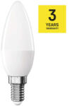 EMOS LED izzó Classic gyertya, E14, 6, 5 W (60 W), 806 lm, Hideg fehér, 6500K, 230V, CRI>80, EMOS, ZQ3E44 (ZQ3E44)