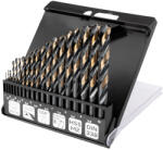 NEO TOOLS HSS-CNC csigafúró készlet, 124°, Pro-Tec, 1-10mm, 19db (55-089)