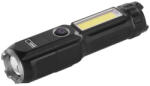 EMOS LED-es újratölthető műanyag zseblámpa P3214, 150 lm, fekete, IP44, EMOS, P3214 (P3214)