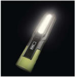 EMOS COB LED+LED újratölthető zseblámpa P4546, 500 lm, 2000 mAh, zöld, fekete, IP54, EMOS, P4546 (P4546)