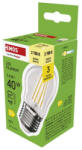 EMOS LED izzó Filament Mini Globe, E27, 3, 4 W (40 W), 470 lm, Meleg fehér, 2700K, 230V, CRI>80, EMOS, ZF6D22 (ZF6D22)