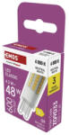 EMOS LED izzó Classic JC, G9, 4, 3 W (48 W), 600 lm, Természetes fehér, 4000K, 220-240V, CRI>80, EMOS, ZQ9D33 (ZQ9D33)