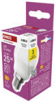 EMOS CLS Mini Globe LED-izzó, E14, 2, 2 W (25 W), 250 lm, semleges fehér, 4000K, 220-240V, CRI>80, Természetes fehér, EMOS, ZQ1E03 (ZQ1E03)