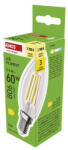 EMOS LED izzó Filament gyertya, E14, 5, 9 W (60 W), 806 lm, Meleg fehér, 2700K, 230V, CRI>80, EMOS, ZF3D42 (ZF3D42)