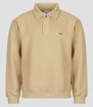 Lacoste Hosszú ujjú galléros pólók Sweatshirt col polo en piqué double face Bézs EU M
