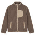 NAME IT Polárok NKNMATTIA SHERPA JACKET PB1 Barna 152 cm