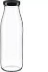 Weck Sticlă universală 0, 5 l, capac negru
