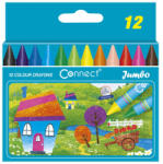 Connect Zsírkréta CONNECT Jumbo, 12db-os készlet, 11mm-es átmérő (000003471) - cartridge