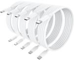 quandes Set 5 accesorii Cablu incarcare USB-C-C, 60w, 2M, pentru Iphone 15, 15pro, 15 pro max, QUANDES®