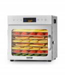 VEVOR Suszarka Do Żywności 400W 8 Tacek Z Widoczne Okienko Dehydrator Żywności (SGHGJ4)