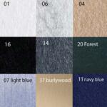 Perfect Acoustic Bilnora extra sűrű akusztikus csíkos mintájú falpanel 9mm vastag - 11 navy blue