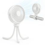  Babakocsi ventilátor VP1 hordozható babakocsi ventilátor 4 sebességgel, rugalmas (KF2350800)