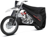 WALSER Motortakaró ponyva - BELTÉRI - ENDURO - XL méret - 255x110x135 cm fekete - WALSER - autoscucc