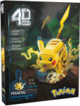 Spin Master 4D Build Puzzle Pokemon Pikachu 3D modell, 201 darab, 33 cm Összerakható (6075061)
