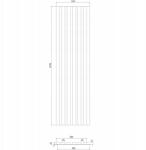 Mexen Lam-B, akusztikus fali lécek 275 × 30 cm, Hdf lap 4 mm (S100-275307-3015-016)