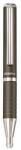 Zebra Golyóstoll, 0, 24 mm, teleszkópos, metálszürke tolltest, ZEBRA "SL-F1", kék (16355 / 82409-24) - csillag