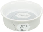 TRIXIE tál kerámia Hello tengerimalac mintás szürke 240 ml, Ø 11 cm (60735SZ)