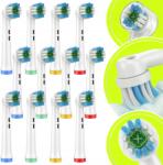 TECHLO 12x Fogkefefejek Oral-B 360 White Fehér (OralB_360white_12)