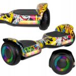 Rebel Elektromos gördeszka Hoverboard deszka 6, 5" Led Rebel gyerekeknek felnőtteknek (ZAB0013)