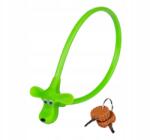 Kellys Gyerek kerékpárzár Kls Kiddy Kutya zöld kulcsos (KIDDY green)