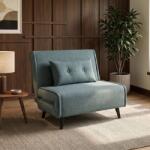 IV Interior Concept Fotoliu Pat SMART MULTIFUNCTION 100cm catifea petrol (A-48805 VC)