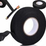 Verk Group Szigetelőszalag szövet huzattal 15mm x 15m erős Fekete (11517)