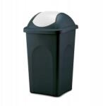 Stefanplast Multipat 60 l szemetes, fekete, fehér fedéllel (70207)